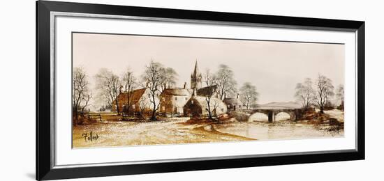 Hamlet Bridge-Ron Folland-Framed Premium Giclee Print