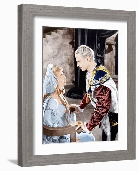 Hamlet, Jean Simmons, Laurence Olivier, 1948-null-Framed Photo