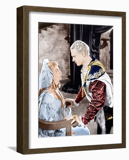 Hamlet, Jean Simmons, Laurence Olivier, 1948-null-Framed Photo