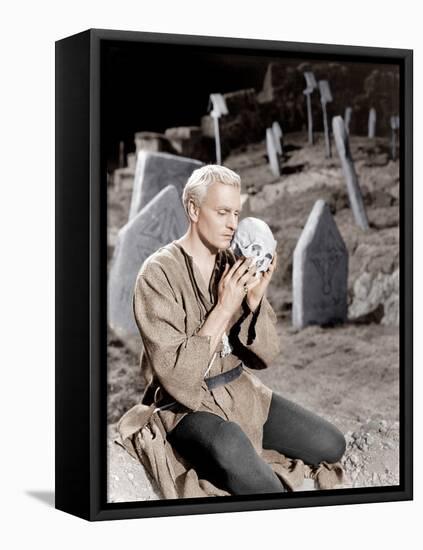 Hamlet, Laurence Olivier, 1948-null-Framed Stretched Canvas