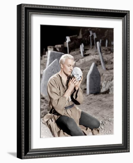 Hamlet, Laurence Olivier, 1948-null-Framed Photo