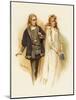 Hamlet with Ophelia-Harold Copping-Mounted Art Print