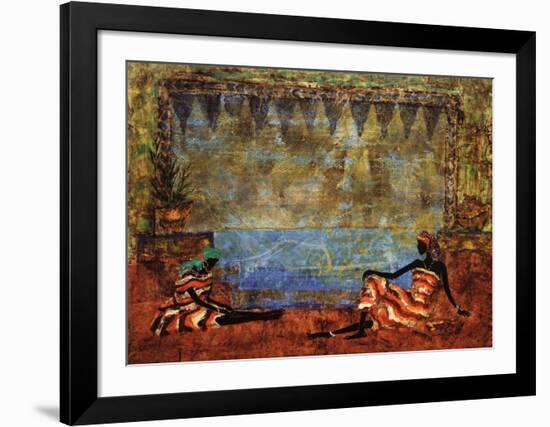 Hammam a Fes-Charlotte Derain-Framed Art Print