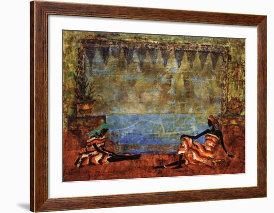 Hammam a Fes-Charlotte Derain-Framed Art Print