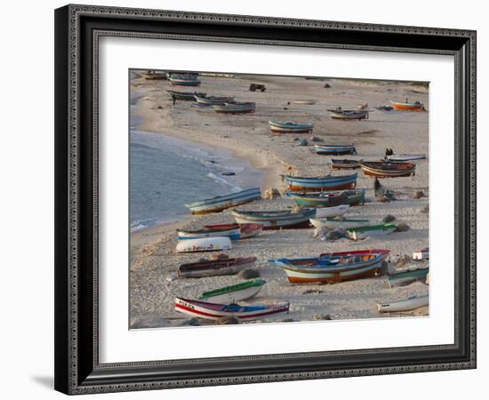 Hammamet Waterfront, Cap Bon, Tunisia-Walter Bibikow-Framed Photographic Print