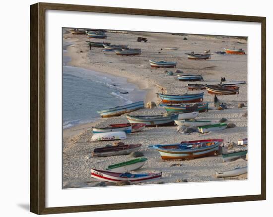 Hammamet Waterfront, Cap Bon, Tunisia-Walter Bibikow-Framed Photographic Print