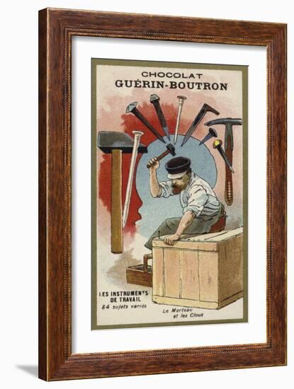 Hammer and Nails-null-Framed Giclee Print