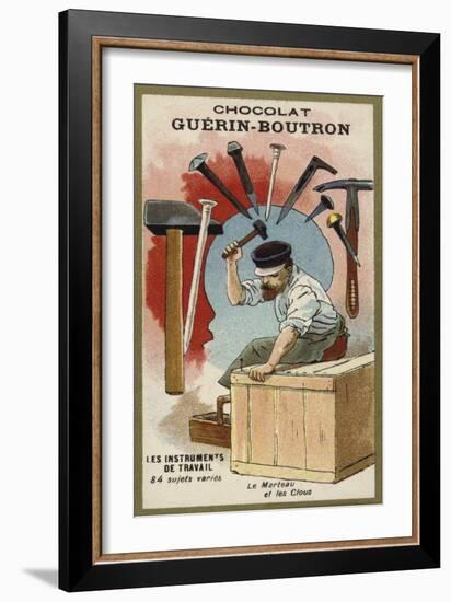 Hammer and Nails-null-Framed Giclee Print