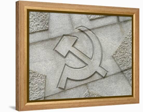 Hammer and Sickle-null-Framed Premier Image Canvas