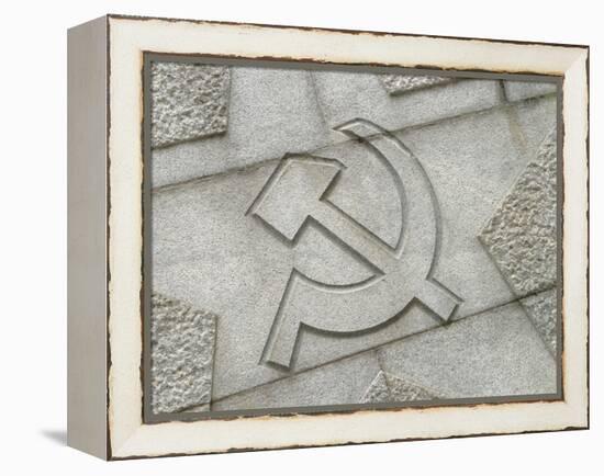 Hammer and Sickle-null-Framed Premier Image Canvas