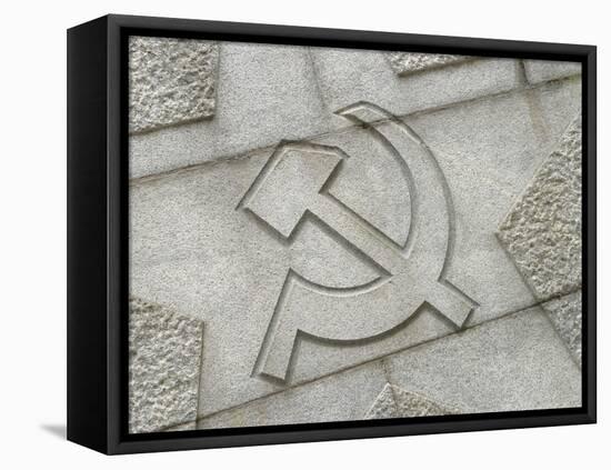 Hammer and Sickle-null-Framed Premier Image Canvas