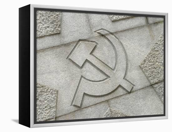 Hammer and Sickle-null-Framed Premier Image Canvas