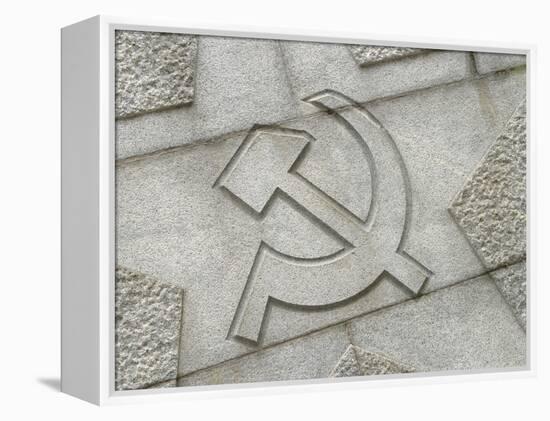 Hammer and Sickle-null-Framed Premier Image Canvas