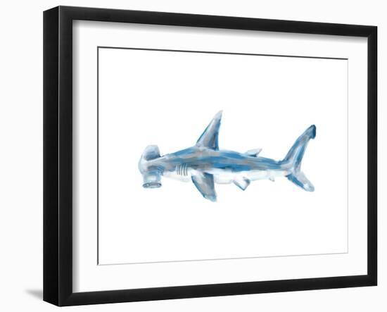 Hammerhead Shark Art-Jetty Printables-Framed Art Print