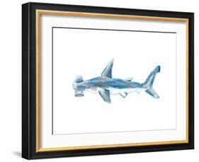 Hammerhead Shark Art-Jetty Printables-Framed Art Print
