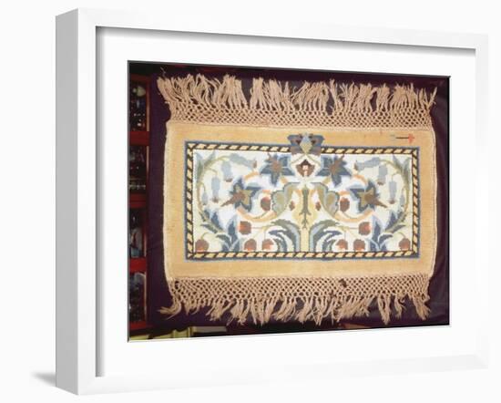 'Hammersmith Rug', c.1880-William Morris-Framed Giclee Print