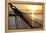 Hammock and Beach at Sunset-Frank Fell-Framed Premier Image Canvas