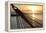 Hammock and Beach at Sunset-Frank Fell-Framed Premier Image Canvas