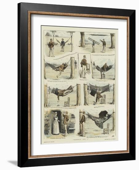 Hammock and I-William Ralston-Framed Giclee Print