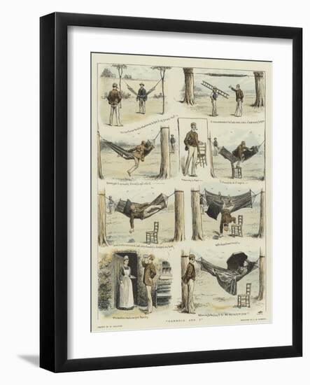 Hammock and I-William Ralston-Framed Giclee Print