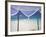 Hammock Hanging in Shallow Clear Water, the Maldives, Indian Ocean, Asia-Sakis Papadopoulos-Framed Photographic Print