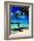 Hammock Hanging Seaside-Randy Faris-Framed Photographic Print