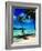 Hammock Hanging Seaside-Randy Faris-Framed Photographic Print