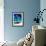 Hammock Hanging Seaside-Randy Faris-Framed Photographic Print displayed on a wall