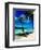 Hammock Hanging Seaside-Randy Faris-Framed Photographic Print