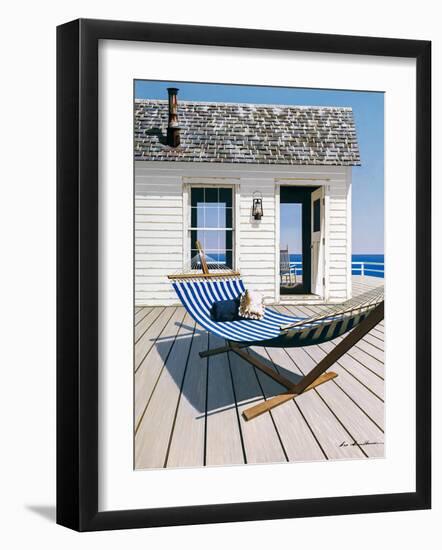 Hammock on Deck-Zhen-Huan Lu-Framed Art Print