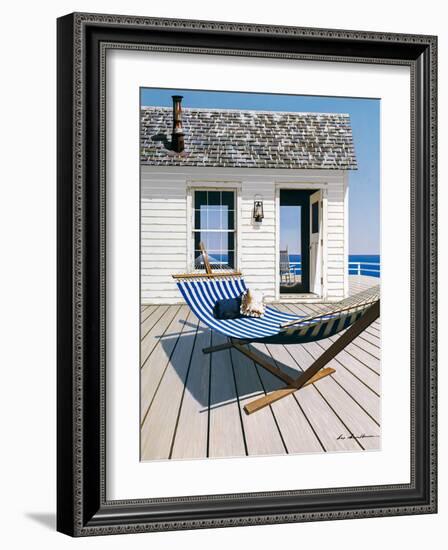 Hammock on Deck-Zhen-Huan Lu-Framed Art Print