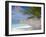 Hammock on Tropical Beach, Maldives, Indian Ocean, Asia-Sakis Papadopoulos-Framed Photographic Print