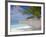 Hammock on Tropical Beach, Maldives, Indian Ocean, Asia-Sakis Papadopoulos-Framed Photographic Print