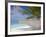 Hammock on Tropical Beach, Maldives, Indian Ocean, Asia-Sakis Papadopoulos-Framed Photographic Print