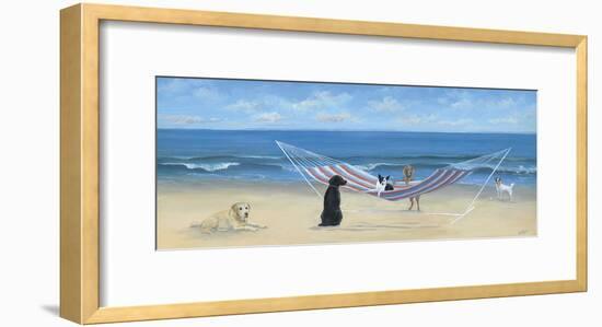 Hammock Tails-Carol Saxe-Framed Art Print