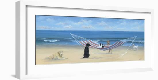 Hammock Tails-Carol Saxe-Framed Art Print