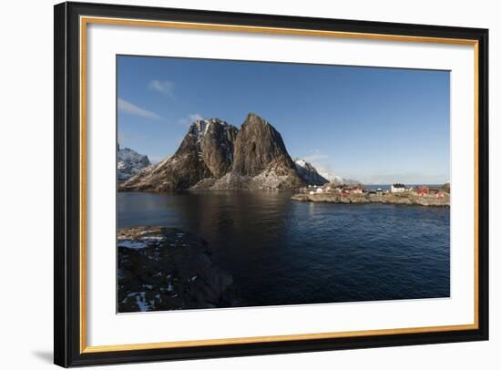 Hamnoy, Lofoten Islands, Arctic, Norway, Scandinavia-Sergio Pitamitz-Framed Photographic Print