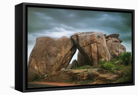 Hampi, Natural Gate-Bluehouseproject-Framed Premier Image Canvas