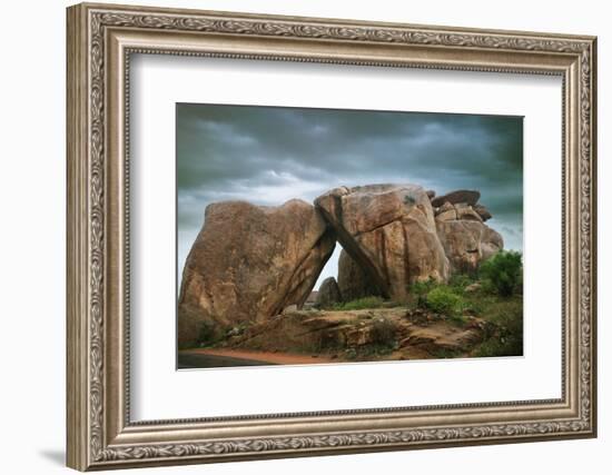 Hampi, Natural Gate-Bluehouseproject-Framed Photographic Print