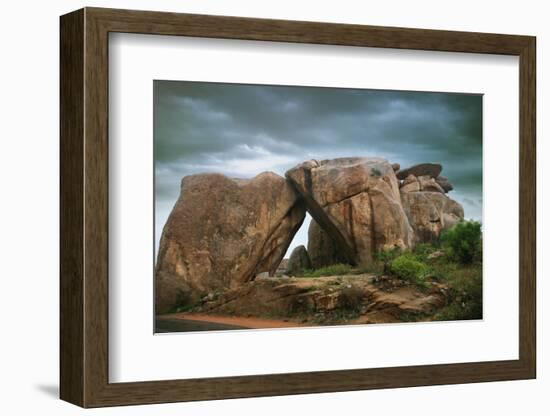 Hampi, Natural Gate-Bluehouseproject-Framed Photographic Print