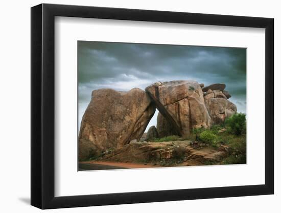 Hampi, Natural Gate-Bluehouseproject-Framed Photographic Print