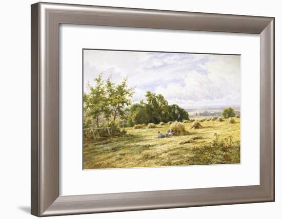 Hampshire Cornfield-Henry Parker-Framed Giclee Print