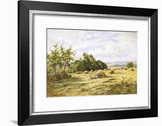 Hampshire Cornfield-Henry Parker-Framed Giclee Print