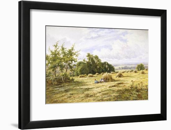 Hampshire Cornfield-Henry Parker-Framed Giclee Print