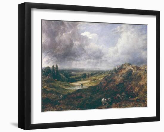 Hampstead Heath, Branch Hill Pond-John Constable-Framed Premium Giclee Print