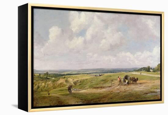 Hampstead Heath, C.1820-John Constable-Framed Premier Image Canvas