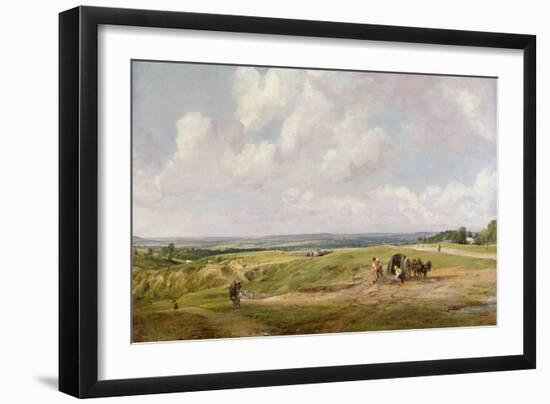 Hampstead Heath, C.1820-John Constable-Framed Giclee Print