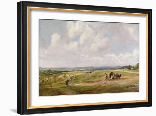 Hampstead Heath, C.1820-John Constable-Framed Giclee Print