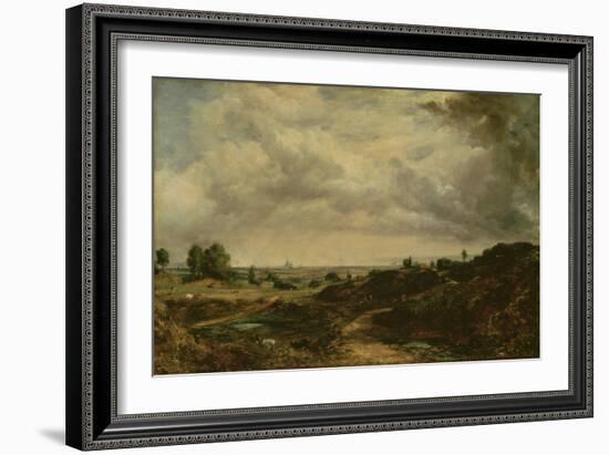 Hampstead Heath (Oil on Canvas)-John Constable-Framed Giclee Print