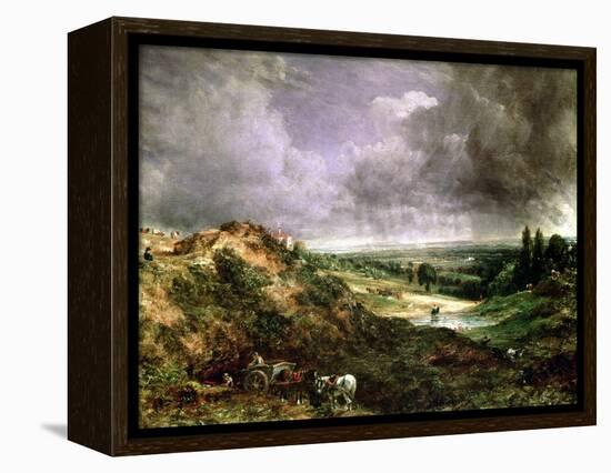 Hampstead Heath-John Constable-Framed Premier Image Canvas